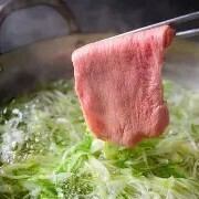 【◆贅沢◆大人のしゃぶしゃぶコース】　牛タンかブリか選べるちょっとリッチな大人のコース！