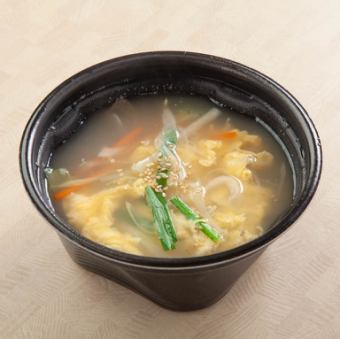 Egg soup