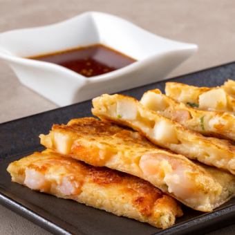 海鲜芝士煎饼