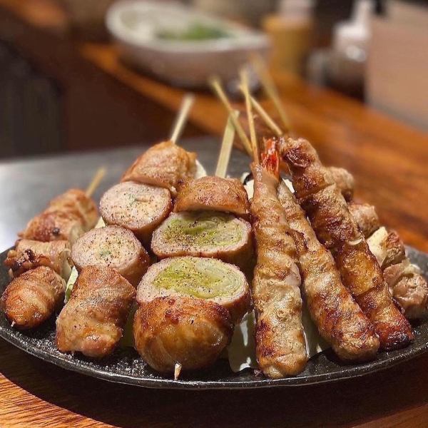 野菜巻串