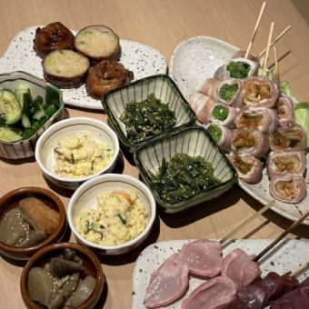 歓送迎会におすすめ◎ ぽっきり飲み放題付きコース！5000円(税込)