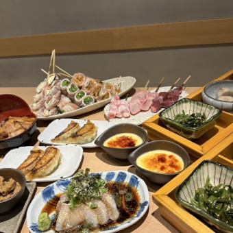 飲み放題付き◎8ピース歓送迎会堪能コース！　6000円(税込)
