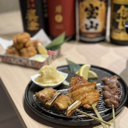 多数種類の焼き鳥をご用意