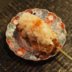 Grated peach