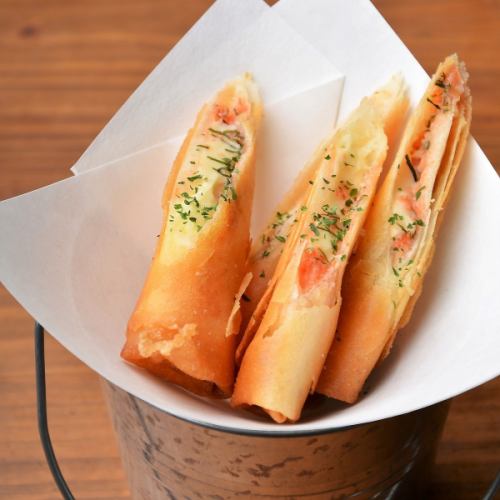 チーズ明太春巻き