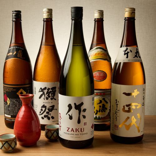 《일본술×소주》 충실한 음료 무제한으로 각종 술도 준비!