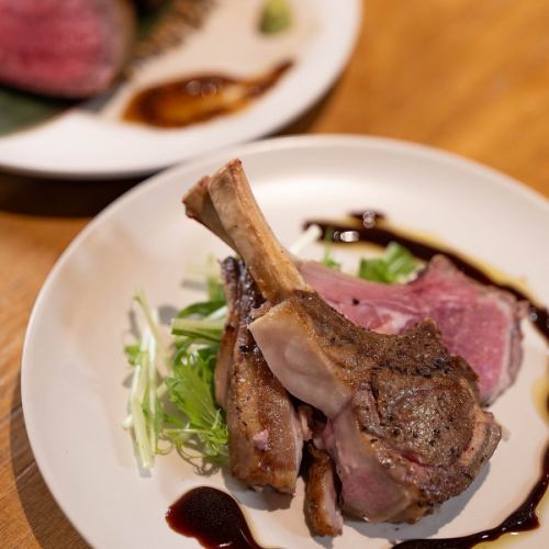 Enjoy luxurious meat in a hearty manner★
