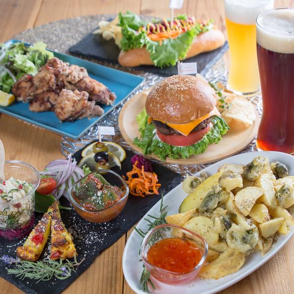 ≪ホップの香りが弾ける、至福の時間≫ビールに合う一品をご用意！