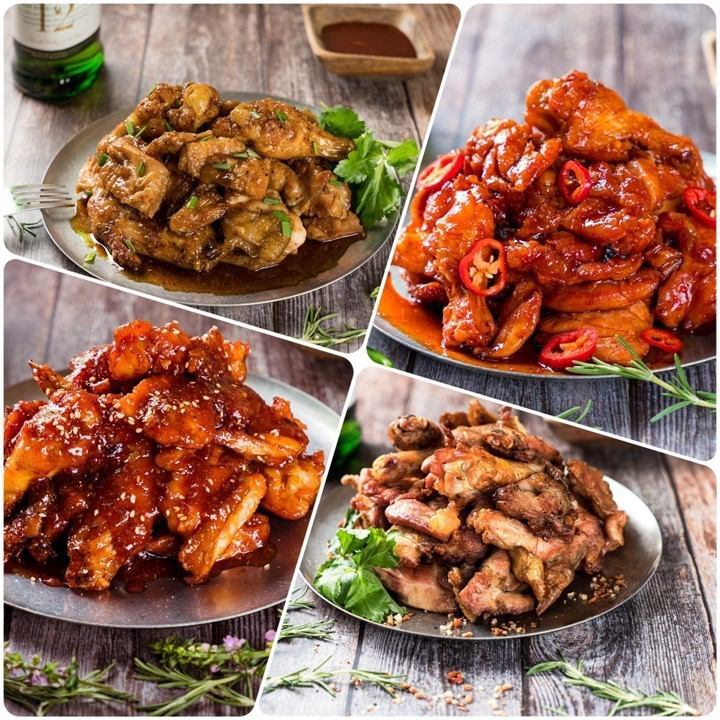 You can enjoy Korean chicken with a wide variety of flavors♪♪