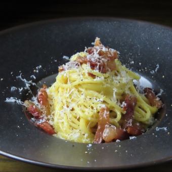 [Popular] Roman-style carbonara without fresh cream