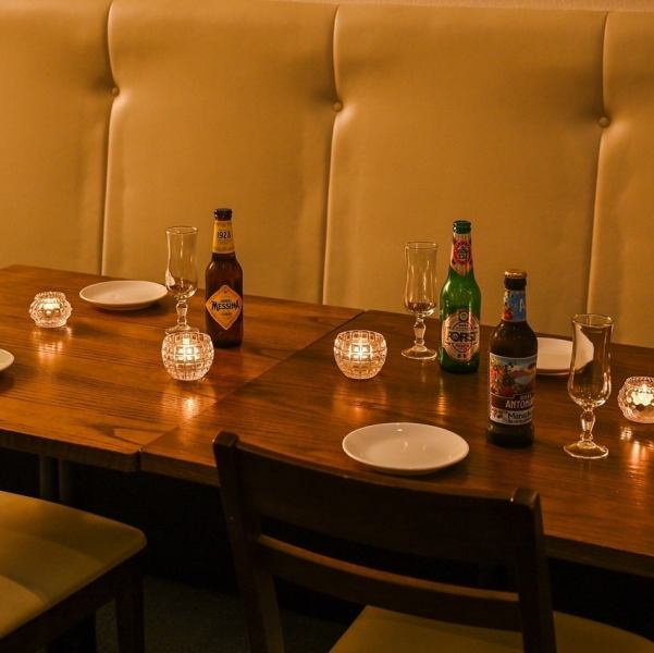 We also have table seating that is perfect for a dinner date with your special someone. Enjoy a wonderful time in a relaxing and calm space lit by warm lighting.There is also an all-you-can-drink craft beer option, so you can enjoy beer pairings.The price is reasonable too! Recommended for those who want beer after all!