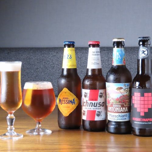 There's a variety of craft beers available.All-you-can-drink plans are also available.