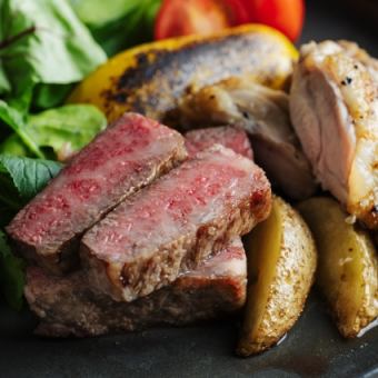 【肉×肉!肉づくし忘年会コース】全7品+クラフトビール4種含む全100種飲み放題付6500円