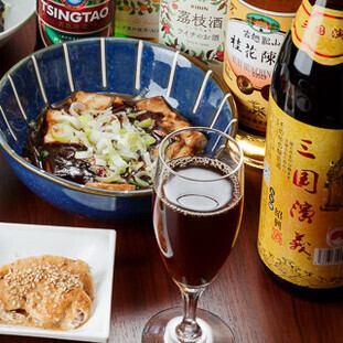 中華に合うドリンクで乾杯