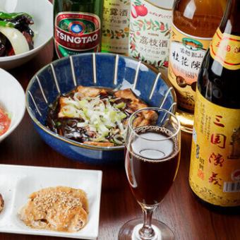 【得々コース】人気中華6品+飲み放題★4500円(税込)