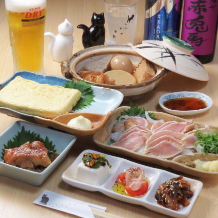 【10名以上の貸切限定☆120分飲み放題付きママのおまかせコースをご用意♪】￥5,000（税込）