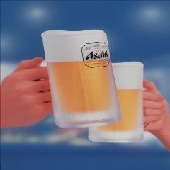 アサヒ生ビール【中】