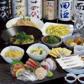 《名物日本酒満喫コース》名物の静岡おでんが食べ放題で楽しめる 全6品＋2H飲み放題