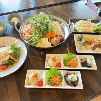 【とんすい鍋コース】影菜自慢のとんすいを中心にした鍋コース◇2980円(税込)