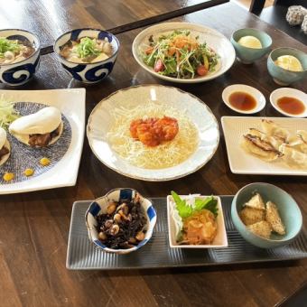 【彩コース】人気メニューを少しずつ楽しむおすすめコース◇2980円(税込)