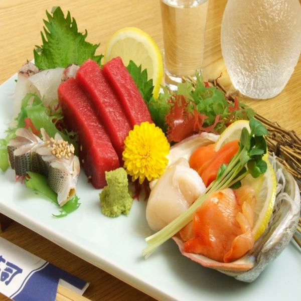 [Very popular] seasonal sashimi