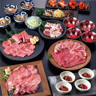 【飲み放題付き】彩コース◆新鮮ホルモンや特上塩・タレ盛り合わせなど全12品を満喫