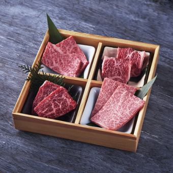 山形牛厳選4種盛り【4種×2切(2名様向け)】
