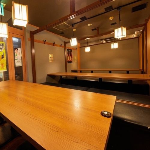 90 seats in total!! Private rooms available♪