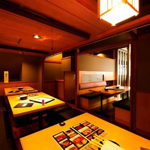 全90席!!個室完備♪