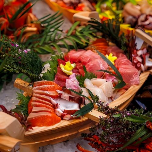 鮮度自慢の海鮮料理や逸品肉料理が楽しめる飲み放題付き宴会コースは3500円よりご用意♪町田での飲み会に◎