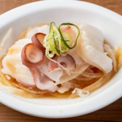 章魚配柚子醋