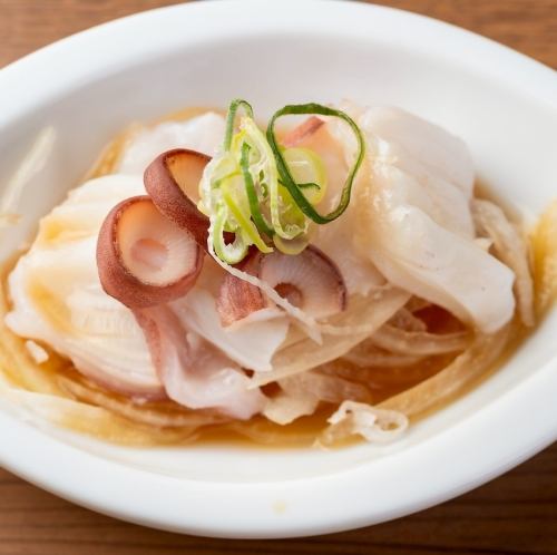 章魚配柚子醋
