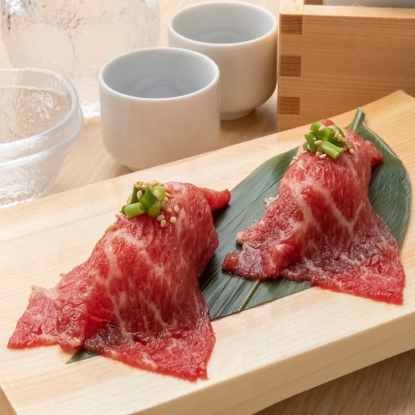 ■一押し～今まで食べた肉寿司と比べてください！ワンランク上の極上『肉寿司』は贅沢の極み！