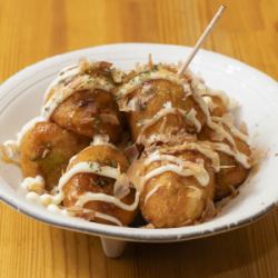 揚げたこ焼き