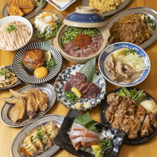 ■長野名物×大衆居酒屋！馬刺し・信州サーモンに加えて焼き鳥・肉いくら土鍋等も味わえる居酒屋