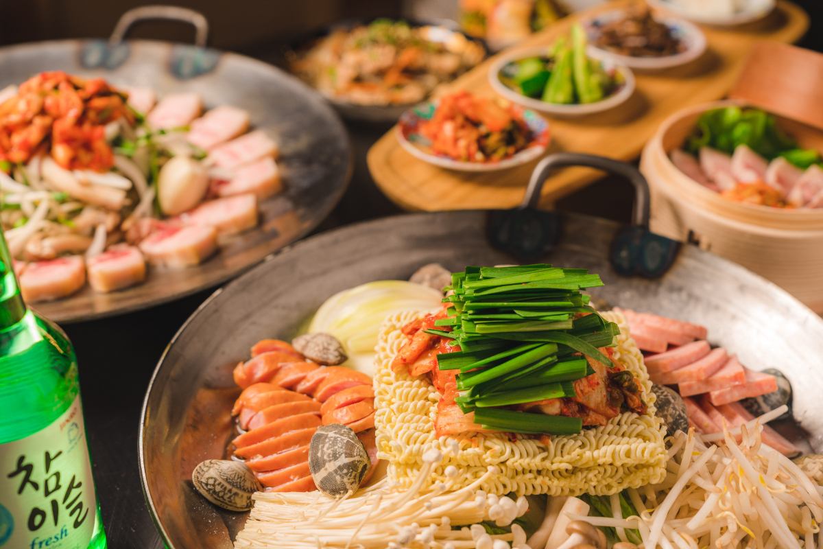 90 minutes LO All-you-can-drink included ★ Samgyeopsal course 4,400 yen!