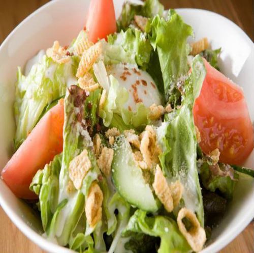 Light radish salad/Korean choregi salad/warm egg Caesar salad