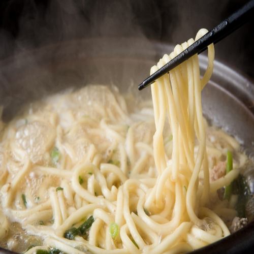 [3 points to end Shimon] Hakata motsu nabe + chanpon noodles