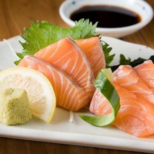 鮭魚刺身