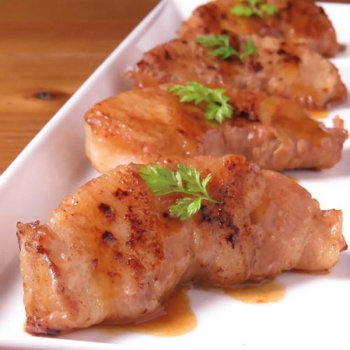 芝麻味噌奶油炒五花肉蘿蔔