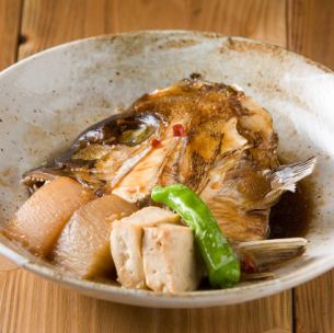 鯛のあら炊き
