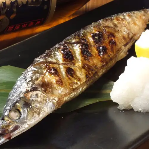鹽烤秋刀魚