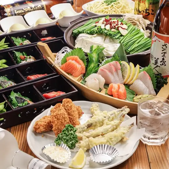 [Limited to Mondays-Thursdays in October and November] 120-minute all-you-can-drink included! 'Autumn Course (with hot pot)' ¥4,500 → ¥3,980