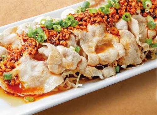 豚しゃぶのピリ辛サラダ