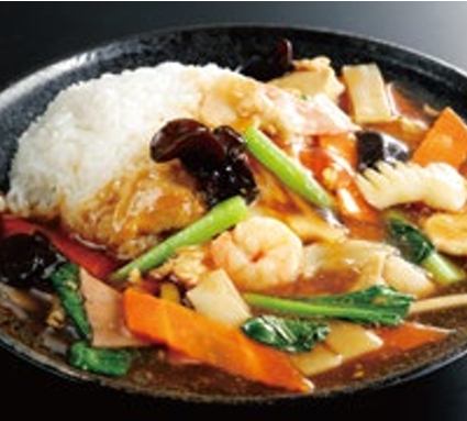 五目あんかけ中華飯