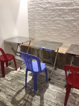 Table seat with bench