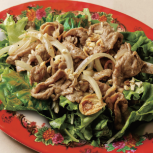 炒牛肉蔬菜沙拉