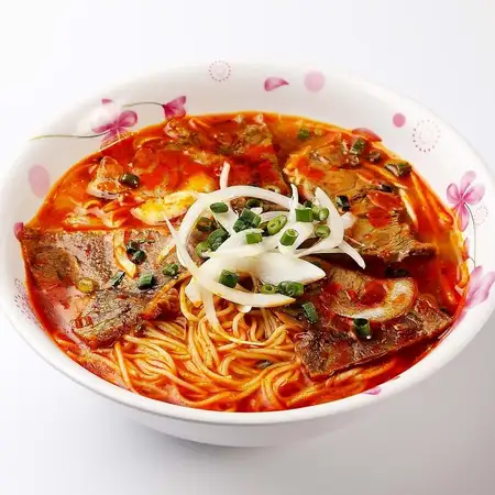 분보 색조 매운 쇠고기 수프 국수 세트
