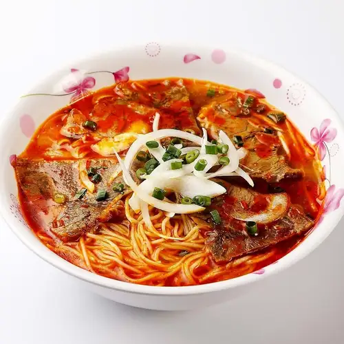 분보 색조 매운 쇠고기 수프 국수 세트