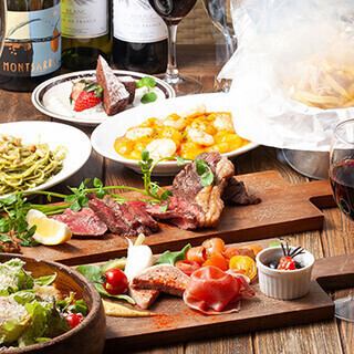 【TERRACE3時間コース】ご宴会にオススメ♪約3時間のたっぷり飲み放題付のスタンダードプラン!